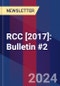 RCC [2017]: Bulletin #2 - Product Thumbnail Image